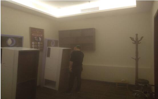 2020年9月5日万州倍倍乐鸿鸥未来城店除甲醛案例现场