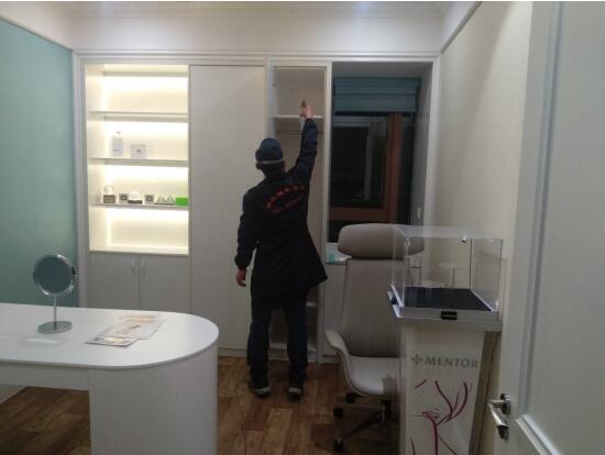 2021年4月13日重庆市万州区华美医院除甲醛，由重庆万州米奇环保服务有限公司承接，并顺利完成任务，且得到甲方一致好评。