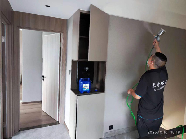 2023年10月10日重庆米奇环保科技有限公司承接云阳碧桂园印江府顶跃除甲醛服务，并顺利完成任务，且得到用户一致好评。