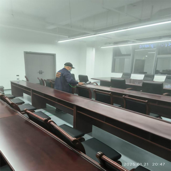 2025年3月2日万州区人民法院除甲醛服务由重庆市米奇环保科技有限公司承接，并顺利完成任务，且得到用户一致好评。