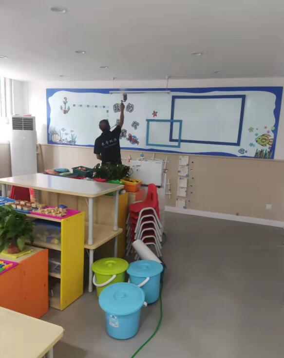2021年12月2日重庆市万州区复兴幼儿园除甲醛
